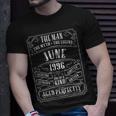 23Rd Birthday June 1996 Gifts Men Son Nephew 23 Years Unisex T-Shirt Gifts for Him