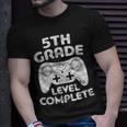 5Th Grade Level Complete First Grade Graduation Unisex T-Shirt Gifts for Him