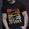 70S Rock Band Guitar Cassette Tape 1970S Vintage 70S Costume T-Shirt Gifts for Him