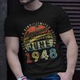 75 Year Old Awesome Since June 1948 75Th Birthday Unisex T-Shirt Gifts for Him