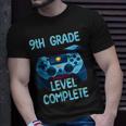 9Th Grade Level Complete Last Day Of School Funny Graduation Unisex T-Shirt Gifts for Him