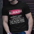 Alannah Name Gift Alannah Hated By Many Loved By Plenty Heart Her Sleeve Unisex T-Shirt Gifts for Him
