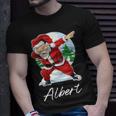Albert Name Gift Santa Albert Unisex T-Shirt Gifts for Him