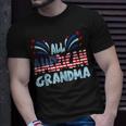 All American Grandma 4Th Of July Usa Unisex T-Shirt Gifts for Him