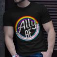 Ally Af Trans Flag Love Equality Lgptq Pride Flag Love Gay Unisex T-Shirt Gifts for Him