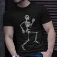 Anatomy Labels Human Skeleton Running Bone Names For Geeks T-Shirt Gifts for Him