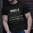 Angela Birthday Personalized Name For Angela T-Shirt Gifts for Him