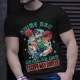 Anime Dad Like A Regular Dad Except Way Cooler Gift For Womens Gift For Women Unisex T-Shirt Gifts for Him