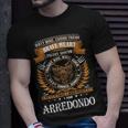 Arredondo Name Gift Arredondo Brave Heart V2 Unisex T-Shirt Gifts for Him