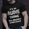 Audie Thing Name Funny Unisex T-Shirt Gifts for Him
