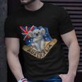 Australia Flag Koala Boomerang T-Shirt Gifts for Him