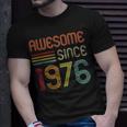 Awesome Since 1976 47Th Birthday Retro Unisex T-Shirt Gifts for Him