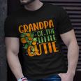 Baby Shower Orange 1St Birthday Party Grandpa Little Cutie Unisex T-Shirt Gifts for Him
