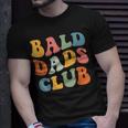 Bald Dads Club Funny Dad Fathers Day Bald Head Joke Gift For Women Unisex T-Shirt Gifts for Him