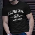 Baldwin Park California Ca Vintage State Athletic Style T-Shirt Gifts for Him