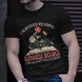 Banned Books Week Bookworm Banned Books Reader T-Shirt Gifts for Him