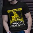 Barrel Racing Sharp Turns Cowgirl Rodeo Horse Barrel Racer Unisex T-Shirt Gifts for Him