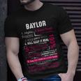 Baylor Name Gift Baylor Name V2 Unisex T-Shirt Gifts for Him