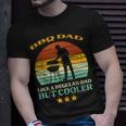 Bbq Dad Cooler Retro Barbecue Grill Fathers Day Daddy Papa T-Shirt Gifts for Him