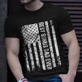 Best Bonus Dad Ever American Flag Father Day Gift Gift For Mens Unisex T-Shirt Gifts for Him