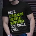 Best Romanian Mioritic Shepherd Dog Uncle Ever T-Shirt Gifts for Him