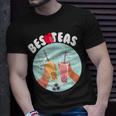 Besteas Milk Tea Lovers Boba Bffs Besties Bubble Tea Unisex T-Shirt Gifts for Him