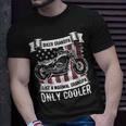 Biker Grandpa Ride Motorcycles Motorcycle Lovers Rider Gift Gift For Mens Unisex T-Shirt Gifts for Him