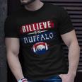 Billieve In Buffalo Vintage Football Unisex T-Shirt Gifts for Him