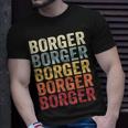Borger Texas Borger Tx Retro Vintage Text T-Shirt Gifts for Him