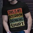Bourbon Funny Alcohol Drinking Retro Bourbon Unisex T-Shirt Gifts for Him