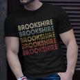Brookshire Texas Brookshire Tx Retro Vintage Text T-Shirt Gifts for Him