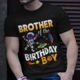 Brother Of The Birthday Boy Space Astronaut Birthday Family Unisex T-Shirt Gifts for Him