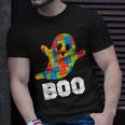 Building Blocks Ghost Boo Master Builder Halloween Costume T-Shirt Gifts for Him