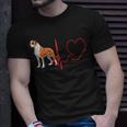 Bully Kutta Dog Heartbeat Ekg For Dog Lovers Owners T-Shirt Gifts for Him