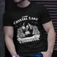 Camp Camping Crystal Lake Counselor Vintage Horror Lover Counselor T-Shirt Gifts for Him
