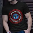 Captain Pi 314 Nerdy Geeky Nerd Geek Math Student T-Shirt Gifts for Him