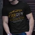 Carguy Definition Car Guy Muscle Car T-Shirt Gifts for Him