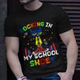 Cat Rocking I N My School Shoes Back To School Cat Lover T-Shirt Gifts for Him