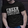 Cheer Brother Supportive But Bored Cheerleader T-Shirt Gifts for Him