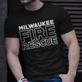 City Of Milwaukee Fire Rescue Wisconsin Firefighter T-Shirt Gifts for Him
