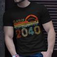 Class Of 2040 Grow With Me Pre-K Graduate Vintage Retro Unisex T-Shirt Gifts for Him