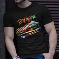 Colorful Balafon West African Music Instrument T-Shirt Gifts for Him