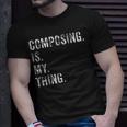 Composer Music Composer T-Shirt Gifts for Him