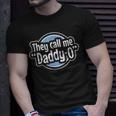 Cool Dad They Call Me Daddyo Fathers Day Graphic Blue Unisex T-Shirt Gifts for Him