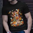 Corgi Witch Cute Halloween Costume For Dog Lover T-Shirt Gifts for Him