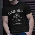 Costa Mesa Ca Vintage Mermaid Nautical T-Shirt Gifts for Him