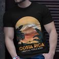 Costa Rica Arenal Volcano Travel Beach Summer Vacation Trip Unisex T-Shirt Gifts for Him