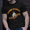 Creep It Real Skateboarding Ghost Halloween Costume Retro T-Shirt Gifts for Him