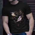 Cute Black Capped Chickadees In Branches T-Shirt Gifts for Him