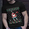 Dabbing Santa Golf Ugly Christmas Sweater T-Shirt Gifts for Him